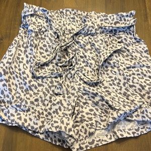 Aerie xs leopard shorts